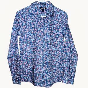 Lands' End - Button Down Floral - S